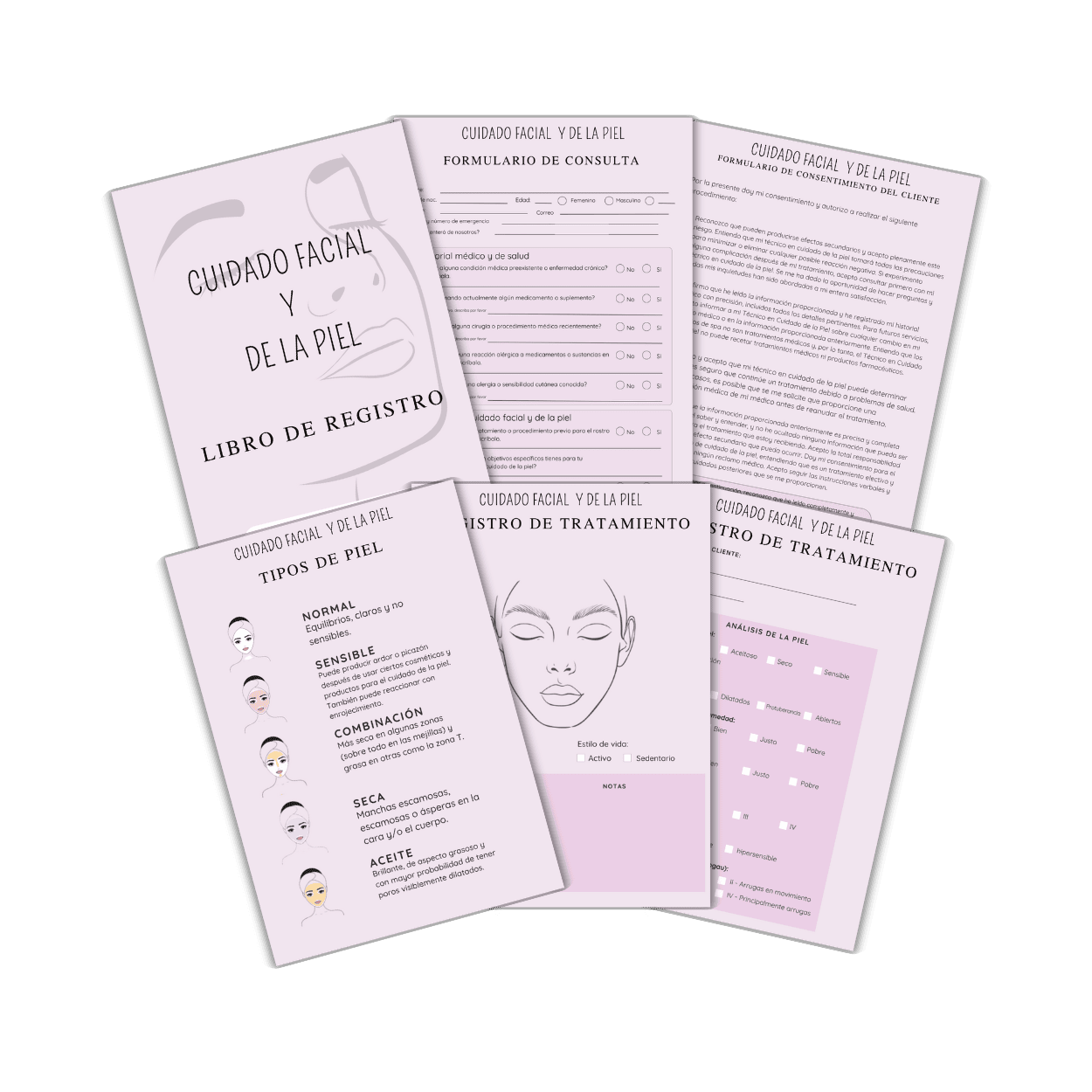 Formulario digital de Cuidado Facial de la Piel