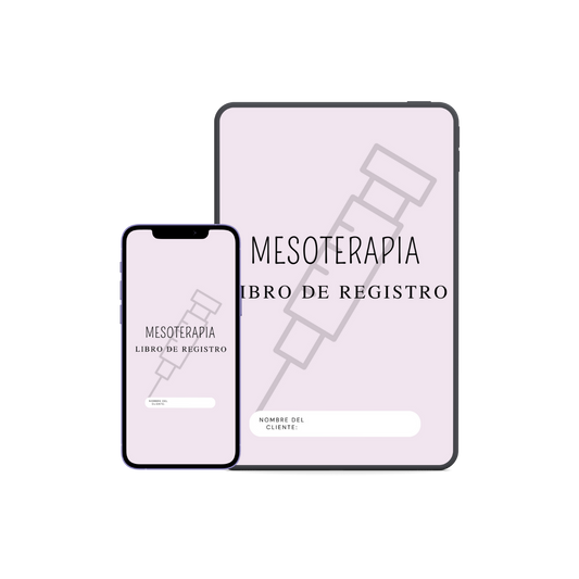 Formulario digital de Mesoterapia