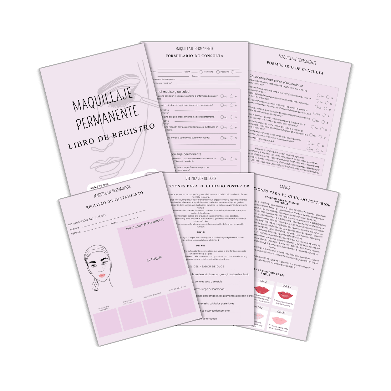 Formulario digital de Maquillaje Permanente