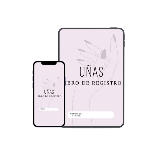 Formulario digital de Uñas